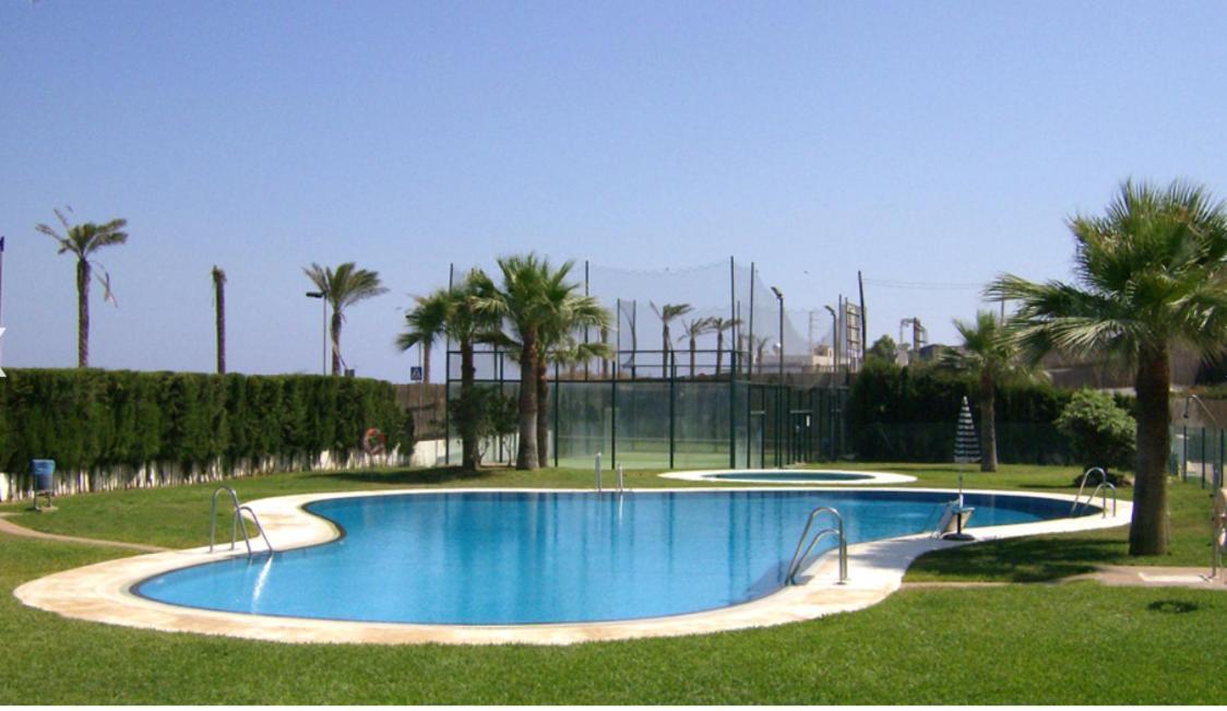 Atico En Primera Linea De Playa Faro Apartment Garrucha Ngoại thất bức ảnh